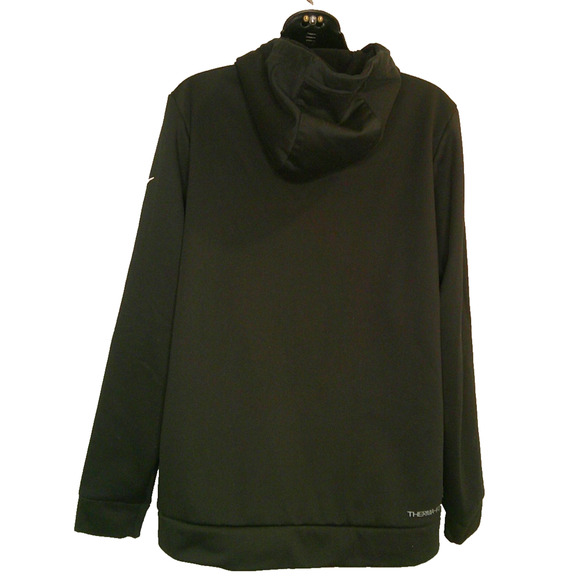 Nike Therma Fit Hoodie -Steelers Intercept Cancer Women's Medium Black - Picture 5 of 8